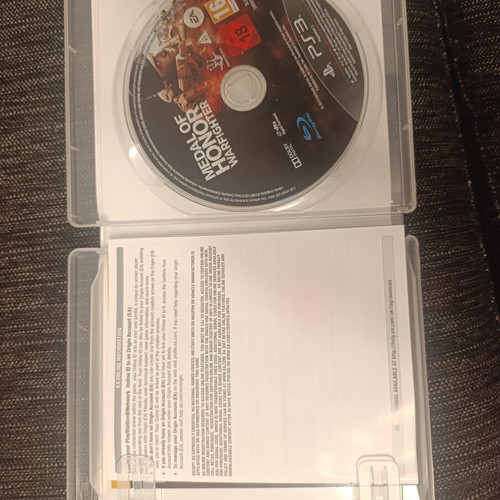 Medal of Honor Warfighter PS3 game