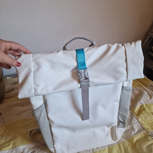 Lenovo backpack white/grey like new