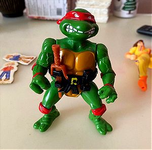 Πακέτο Vintage Teenage Mutant Ninja Turtles Rafaelo & April   1988 TMNT Playmate. Αυθεντικές.