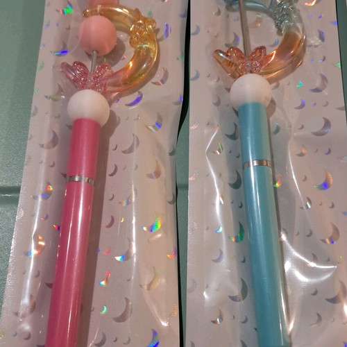 Handmade pens with black ink, new