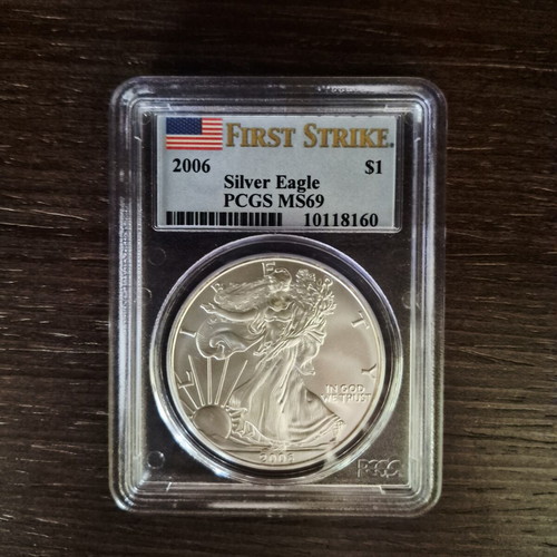 Certified American Silver Coins Collection, 2 FIFA One Troy Ounce