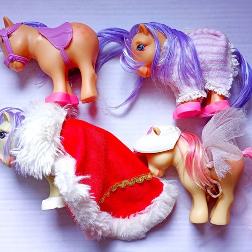 My Little Pony G1 vintage collectible set used, El Greco 80s