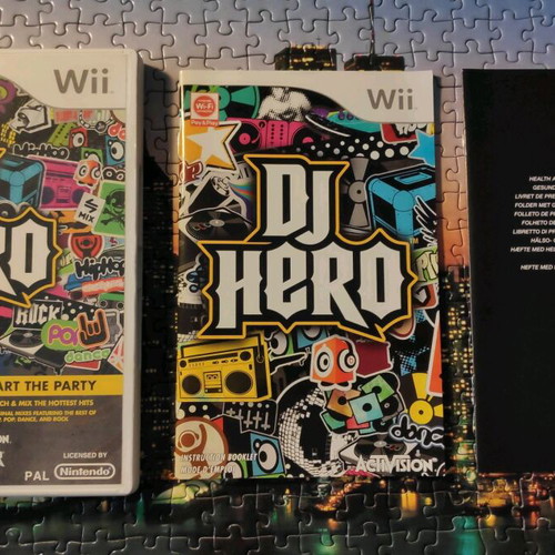 DJ Hero Nintendo Wii used PAL with instructions