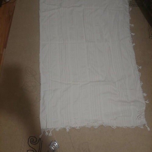 Woven quilt on loom 1960 like new