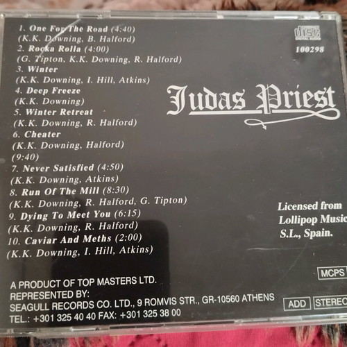 Judas Priest Rocka Rolla CD like new, metal