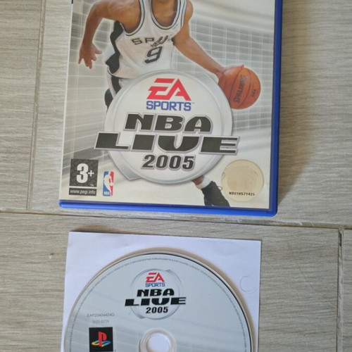 NBA Live 2005 PlayStation 2 used without manual