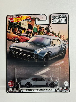 Hot Wheels Boulevard Custom 70 Chevy Nova σαν καινούργιο