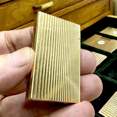 DuPont N23 Slim Gold Lighter like new