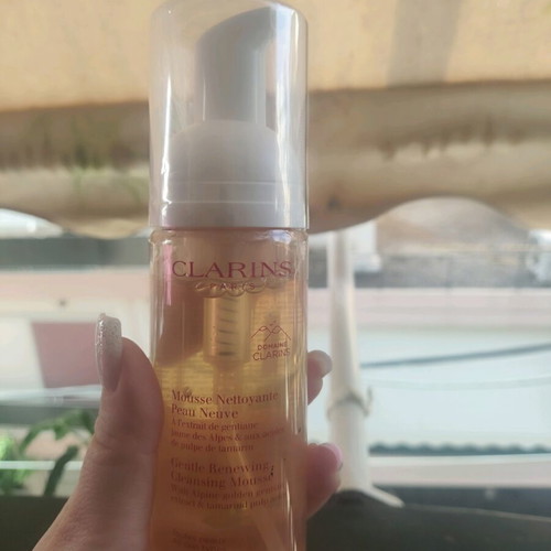 Clarins cleansing mouse new, gentle face cleansing foam