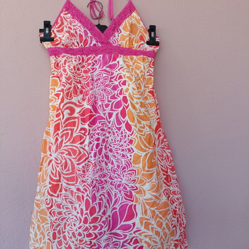 Aeropostale Vintage Halterneck Summer Dress S Like New