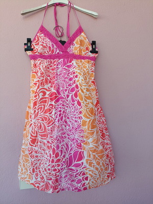 Aeropostale Vintage Halterneck Summer Dress S Like New