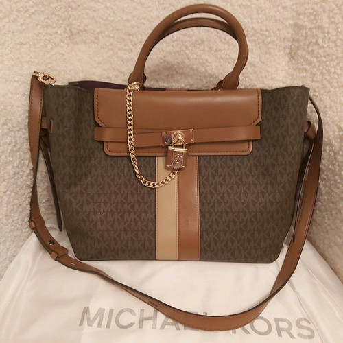Michael Kors Hamilton Legacy bag new, backpack style, brown