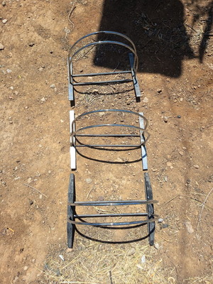 Bicycle stands set of 4, heavy nickel and standard types