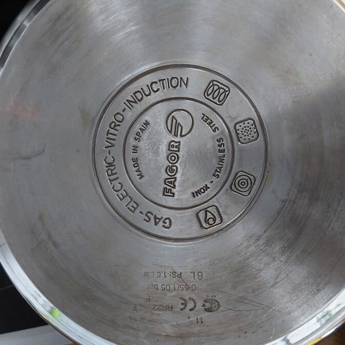 Fagor Pressure Cooker 5L Like New, Suitable for All Hobs