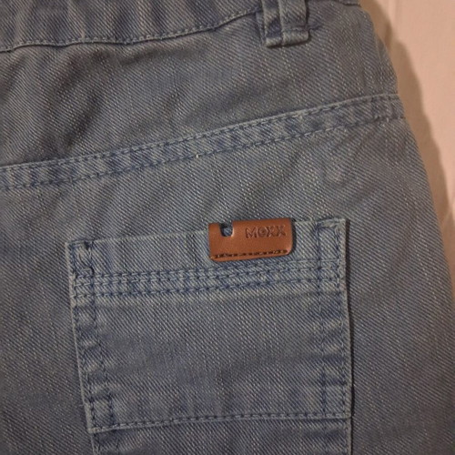 Mexx Fashion girls denim shorts like new, petrol color, 3-4 years