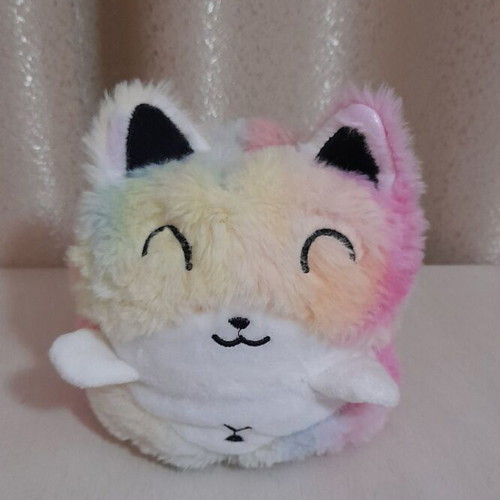 Double Face Plush Cat reversible, like new