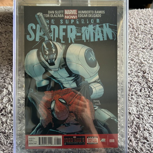 Superior Spider-Man #8 CGC 9.8 Marvel Now! comic like new