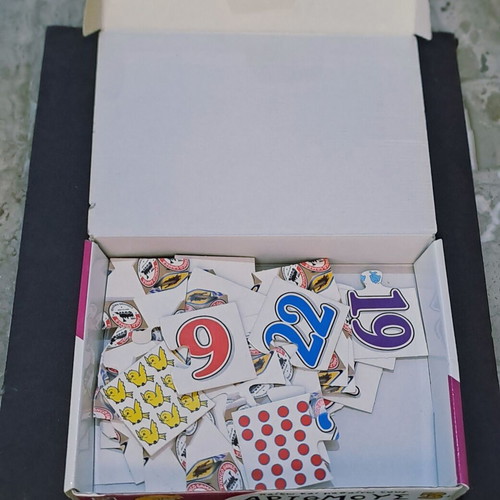 Educational game Mathaino na Metro used, 42 cards