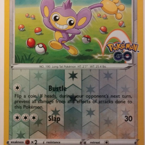 Pokemon Go cards new with Holo and Reverse Holo