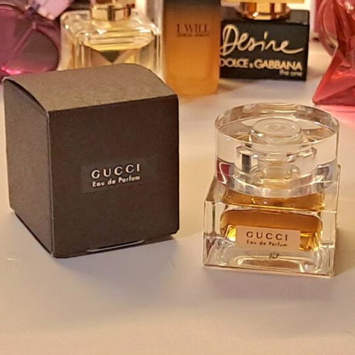 Gucci Eau de Parfum vintage miniature with box