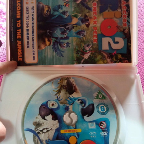 Rio 1 DVD like new, subbed animation