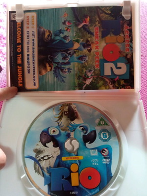 Rio 1 DVD like new, subbed animation
