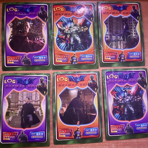 Batman Begins collection cards, 2005 special edition