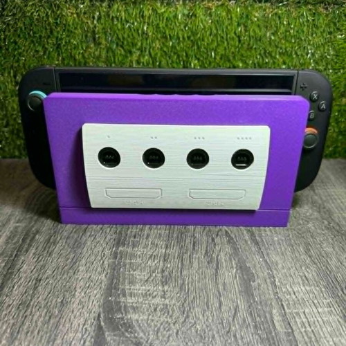 3D Printed Βάση Dock Κονσόλας Nintendo Switch 2 με Αποθήκευση Παιχνιδιών 12 Θέσεων