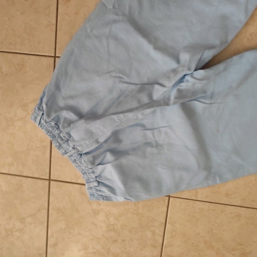 Jean pants like new, one size, turquoise