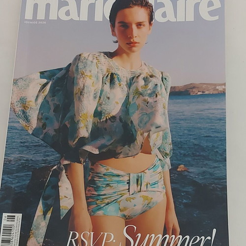 Set of 3 magazines Elle April 2026, Marie Claire June 2026, Madame Figaro March 2026 like new