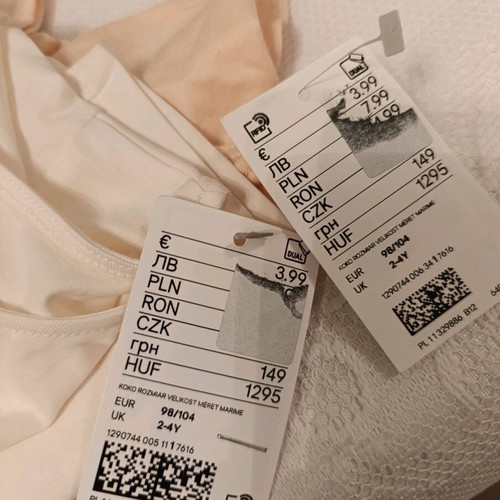 H&M Girls' Summer Set new, beige and brown