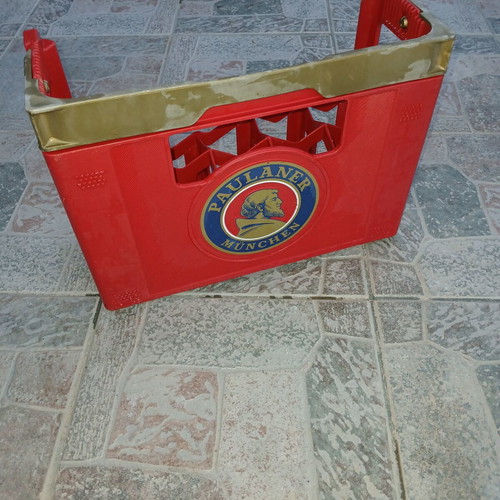 Plastic Beer Crate used, collectible