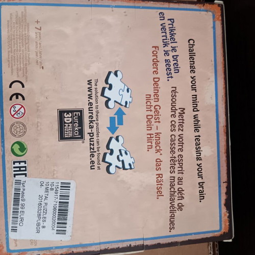 Metal Puzzles like new