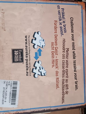 Metal Puzzles like new