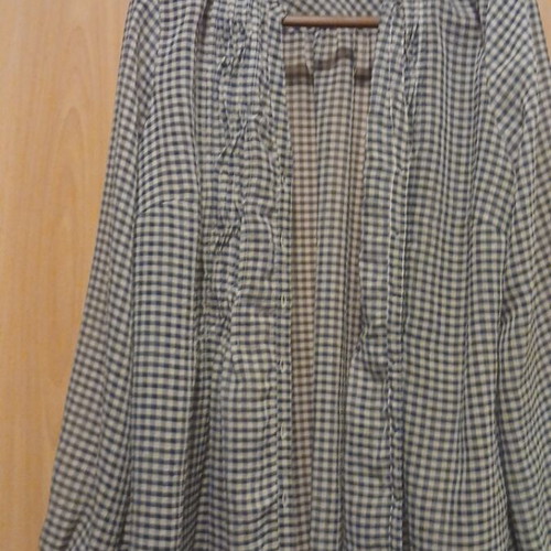 M&S Long Shirt XXL White and Blue Striped like new