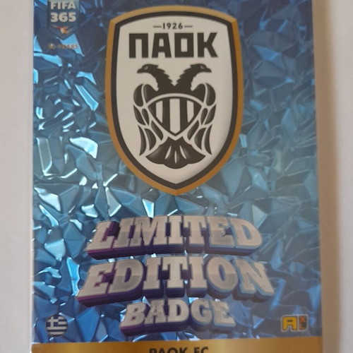 FIFA 365 2024-2025 Adrenalyn XXL cards full set with 12, like new, PAOK