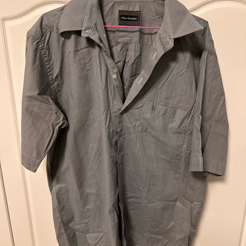 Men's shirt gray 5XL like new