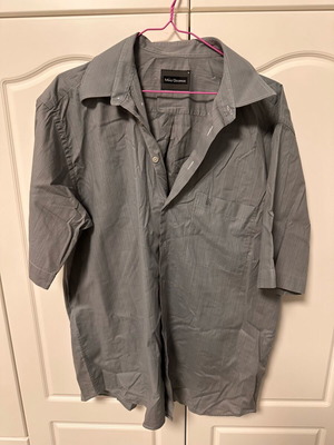 Men's shirt gray 5XL like new