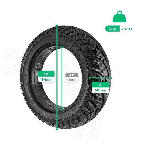 Solid tyre 200x50 new for Dualtron Mini and Speedway Leger