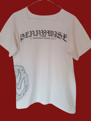 Pennywise collectible t-shirt, authentic punk-rock band design