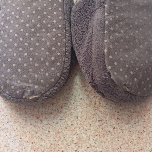 Children's slippers used