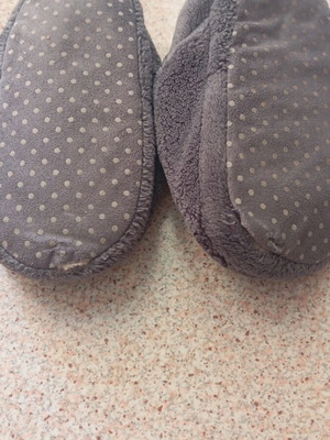 Children's slippers used