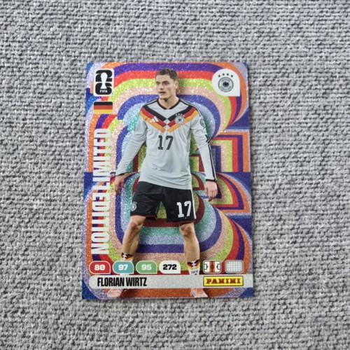 Florian Wirtz limited edition Panini card new