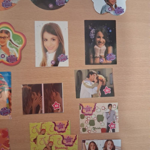 Patty/Patito Feo collectible stickers set of 23, new
