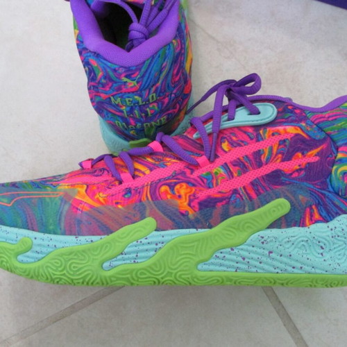 Puma sports shoe like new, multicolor, size 42.5