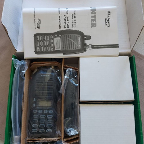 Vhf Polmar Hunter icom new vintage