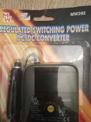 Minwa MW292 Adjustable DC/DC Car Power Converter new