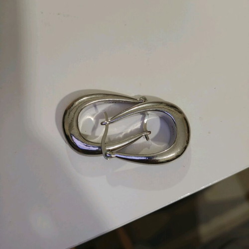 Silver earrings S925 new, silver color