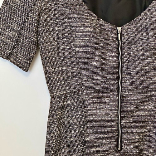 Suite Blanco lurex dress like new, black and grey, size S