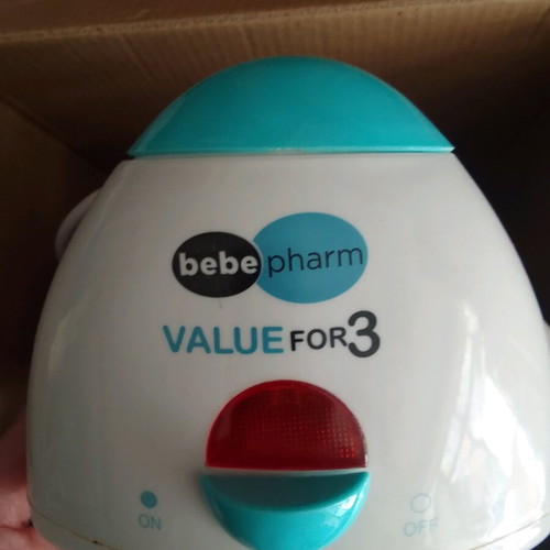 Bebe Pharm sterilizer, warmer and steam cooker like new with free tweezer